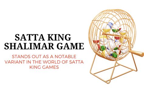 The Different Satta King Games Explained: A Comprehensive .